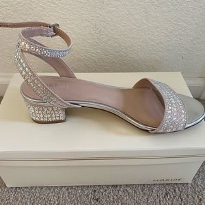 Maripe glitter heels